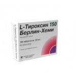 L-Тироксин 150 Берлин-Хеми таб. 150мкг №100