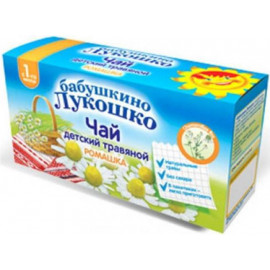 ДП бабушкино лукошко чай ромашка 1г №20  (1+мес)