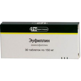 Эуфиллин тб 150мг n 30