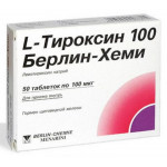 L-Тироксин 100 Берлин-Хеми таб. 100мкг №50